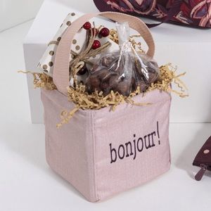 Littles Carry-All Caddy - Rose Blush Metallic